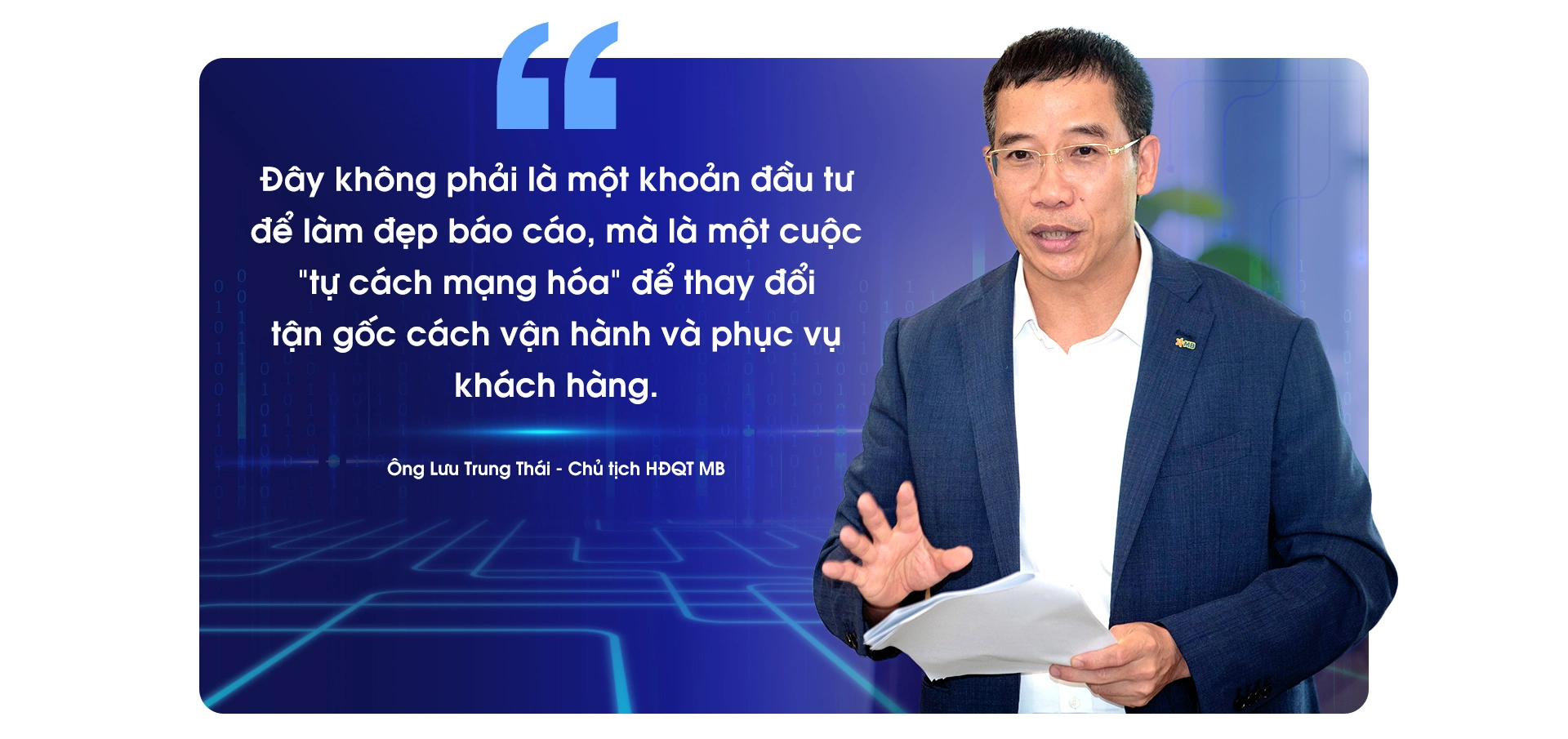MB số hóa toàn diện để tái định nghĩa ngân hàng