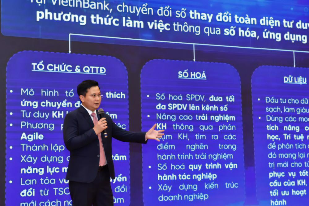 Ông Trần Công Quỳnh Lân - Phó Tổng Giám đốc VietinBank