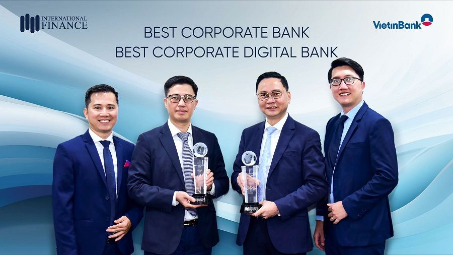 VietinBank nhận hai giải thưởng quốc tế về ngân hàng doanh nghiệp