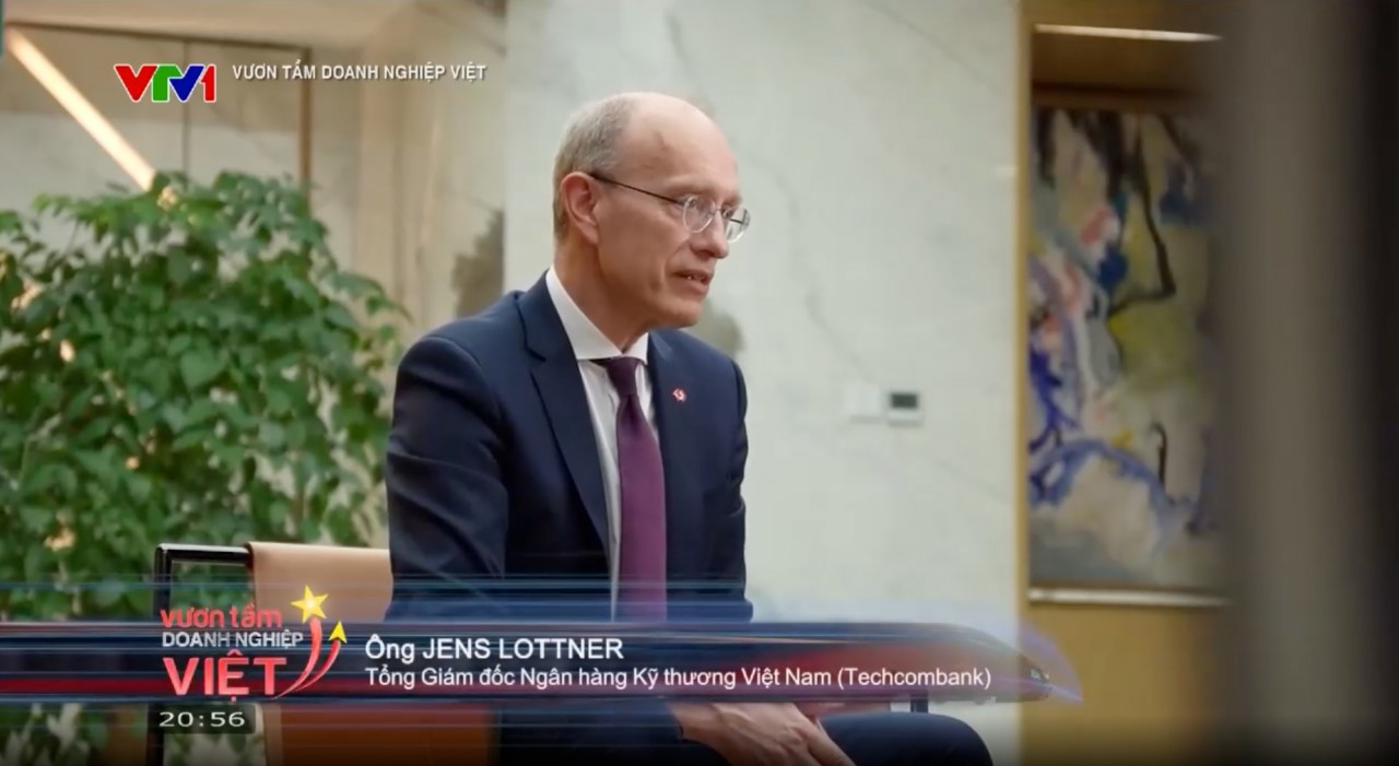 Ông Jens Lottner – Tổng Giám đốc Techcombank.