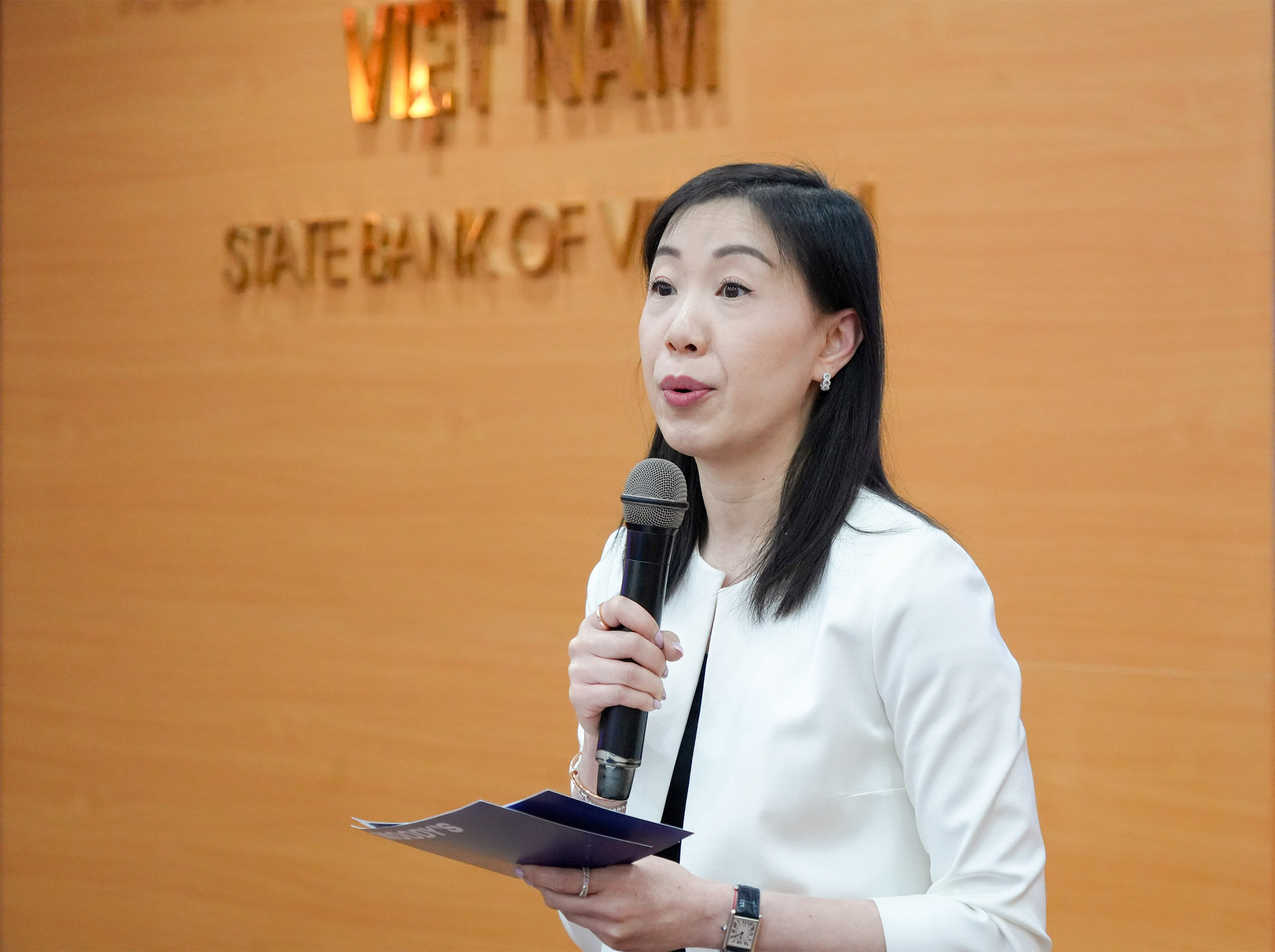 Bà Maria Lee - Giám đốc điều hành Khu vực châu Á - Thái Bình Dương, Moody's Rating