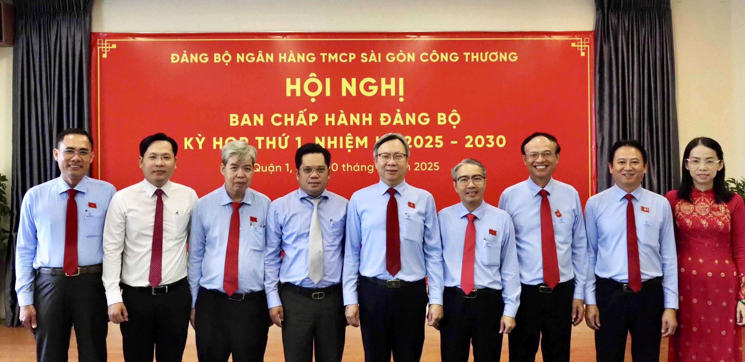 Đại hội Đảng bộ Ngân hàng Thương mại cổ phần Sài Gòn Công thương lần thứ IV, nhiệm kỳ 2025 - 2030