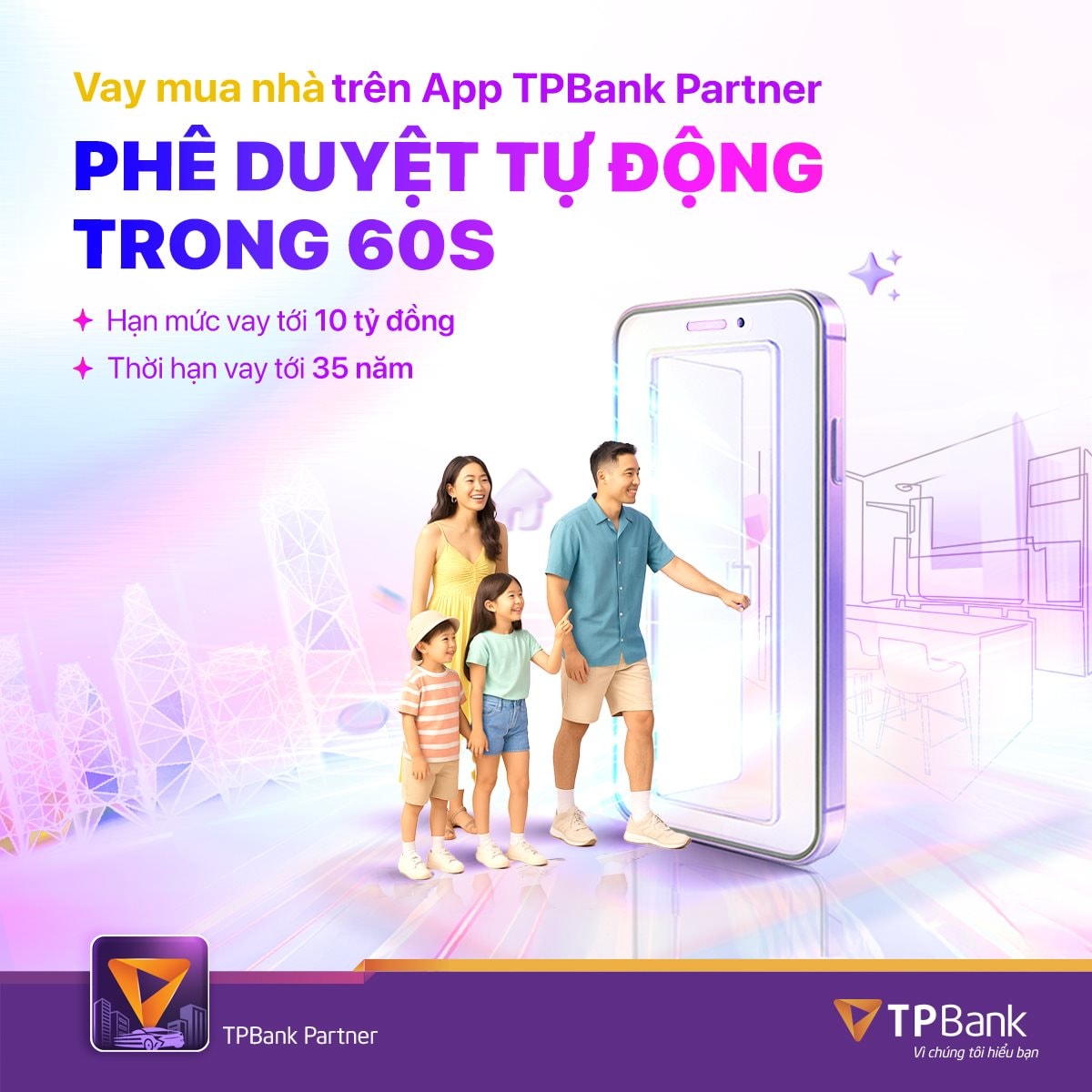 TPBank hiện thực hóa giấc mơ an cư bằng công nghệ