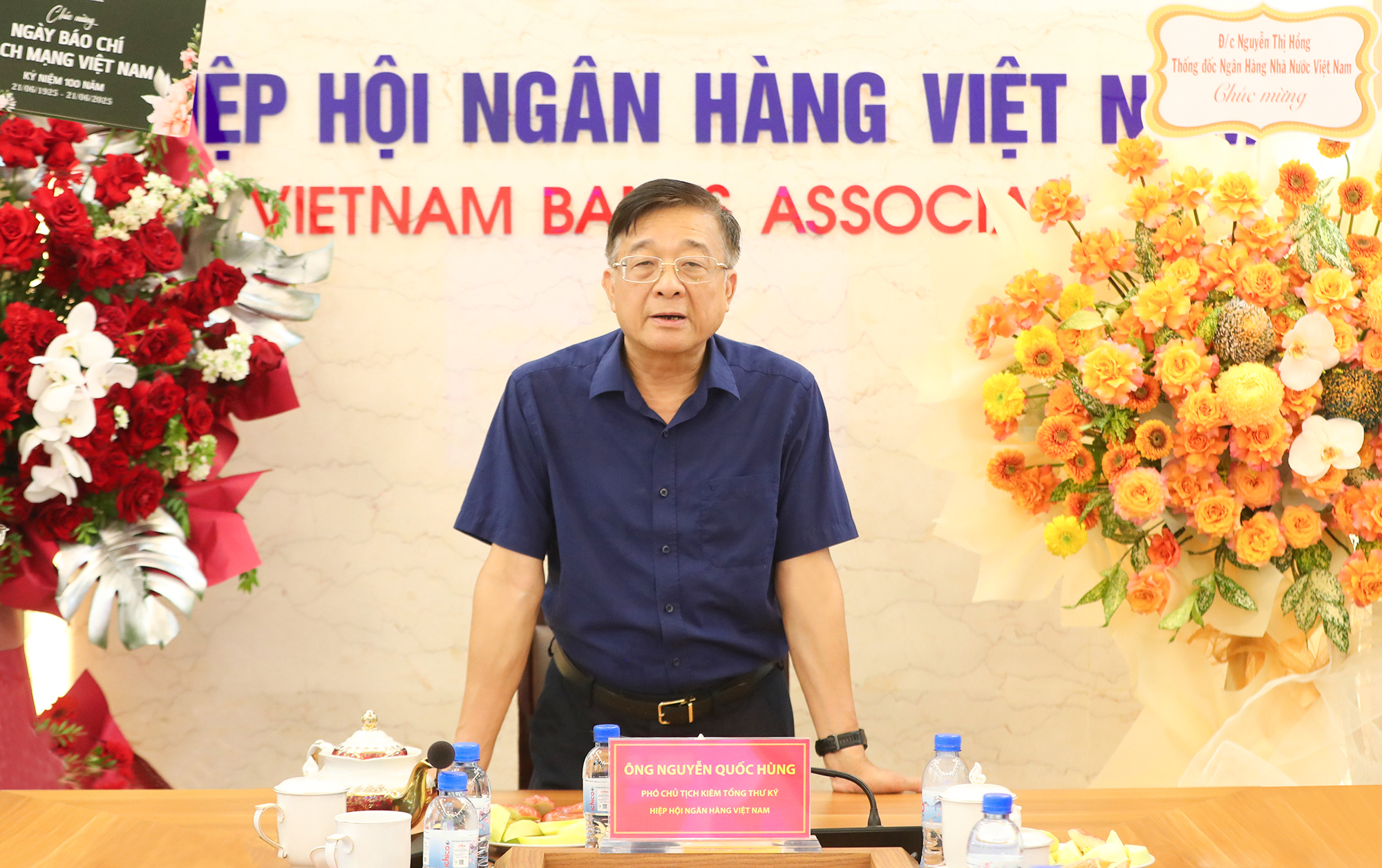  TS. Nguyễn Quốc Hùng, Phó Chủ tịch, Tổng Thư ký Hiệp hội Ngân hàng Việt Nam