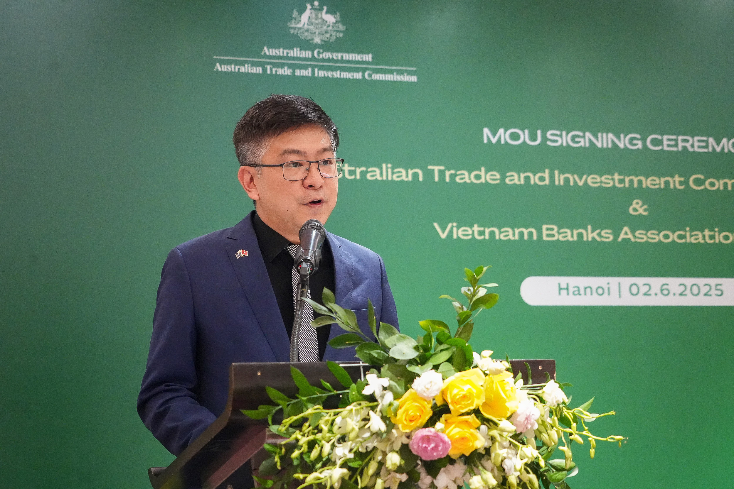 Ông Jonathan Saw - Tham tán Thương mại & Đầu tư Australia tại Việt Nam và Campuchia