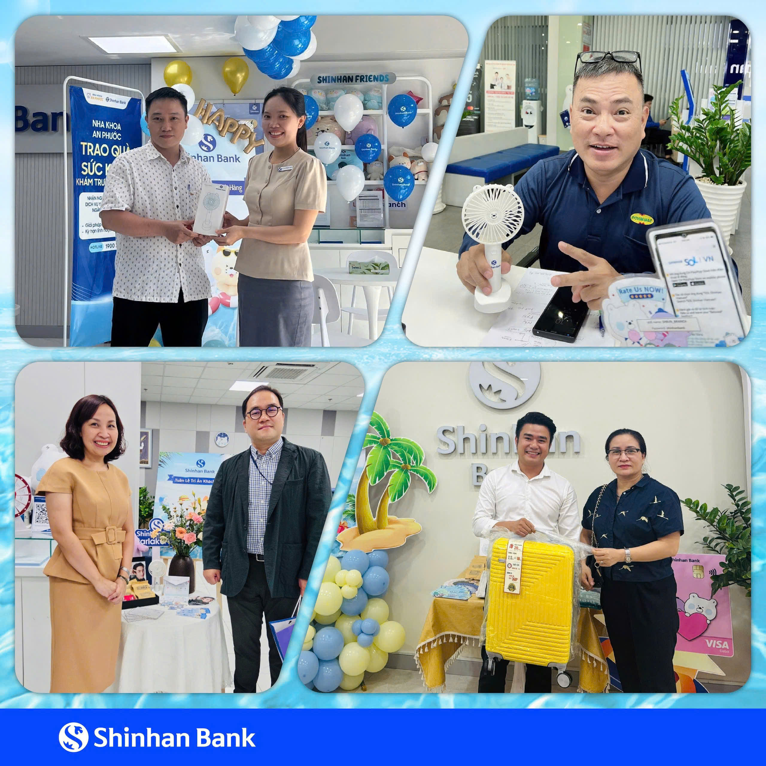 Enjoy summer with “customer appreciation week” at Shinhan Bank