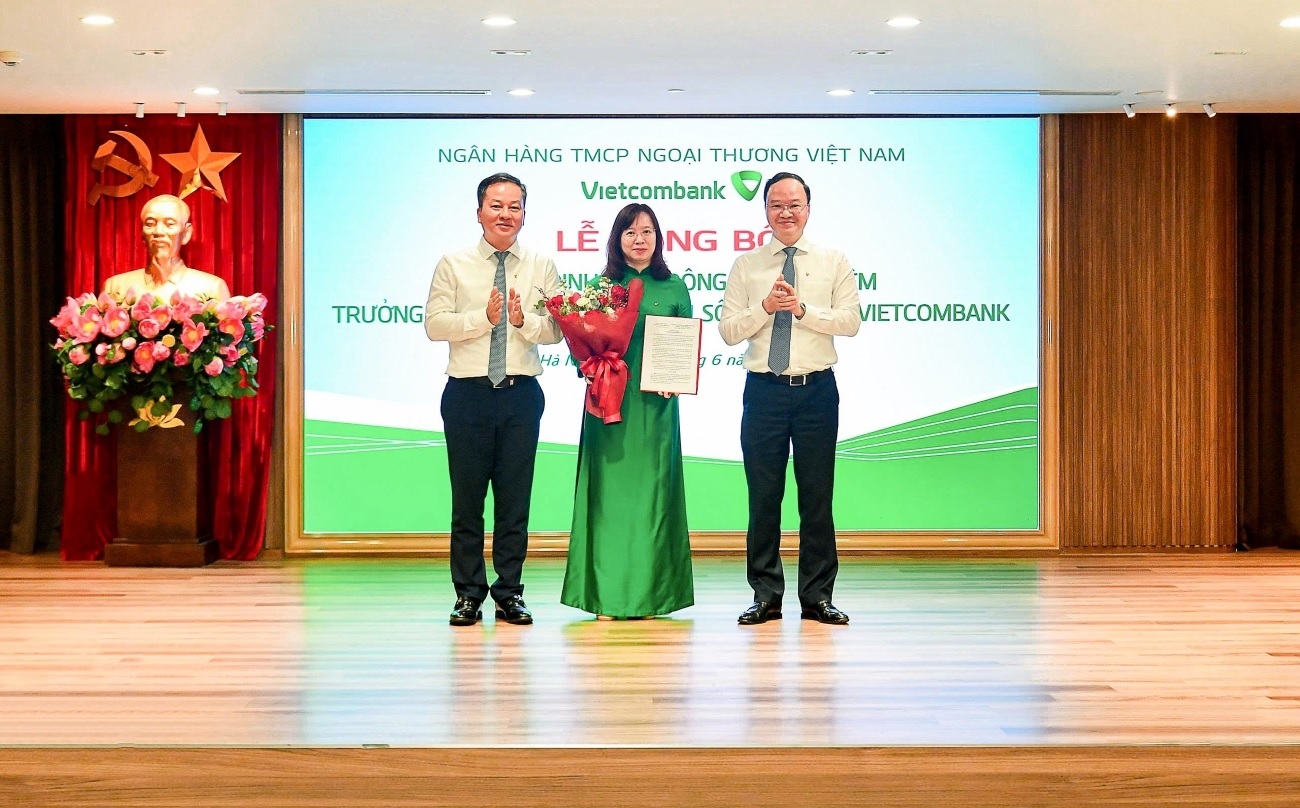 Vietcombank bổ nhiệm nhân sự chủ chốt cấp phòng tại Trụ sở chính