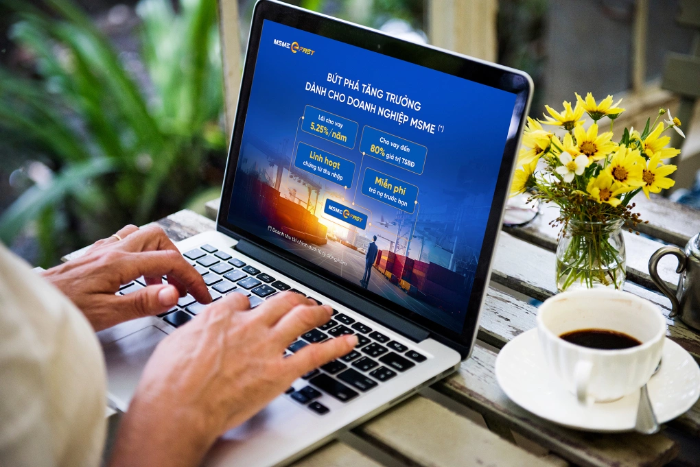 Chương trình ưu đãi của ngân hàng cho doanh nghiệp. Ảnh: Eximbank