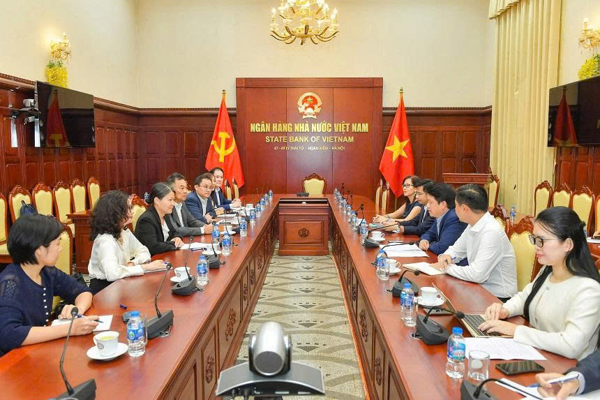 Toàn cảnh buổi tiếp - Ảnh: Đức Khanh