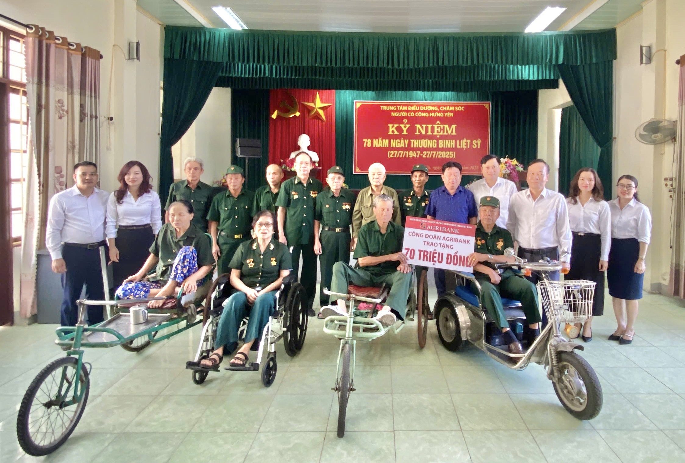 Công đoàn Agribank tri ân người có công, lan tỏa đạo lý “Uống nước nhớ nguồn”