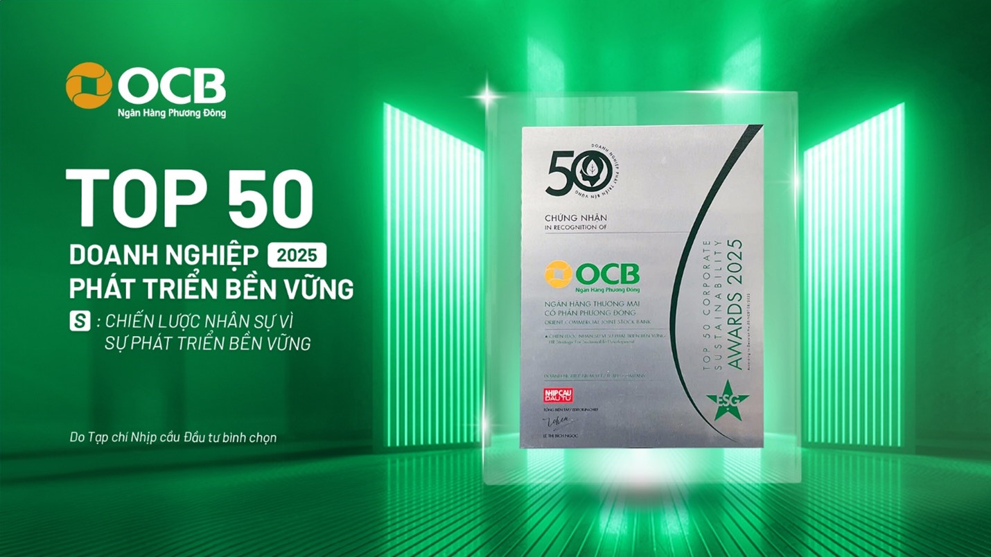OCB bứt phá chiến lược nhân sự - Nơi làm việc hạnh phúc và hiệu quả