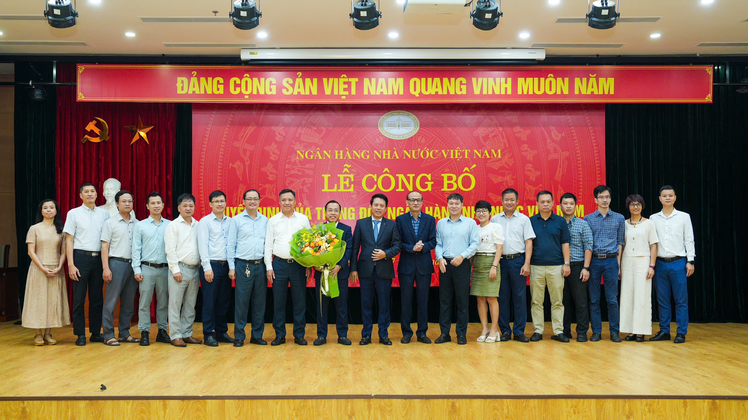 Công bố Quyết định bổ nhiệm Cục trưởng Cục Công nghệ thông tin NHNN