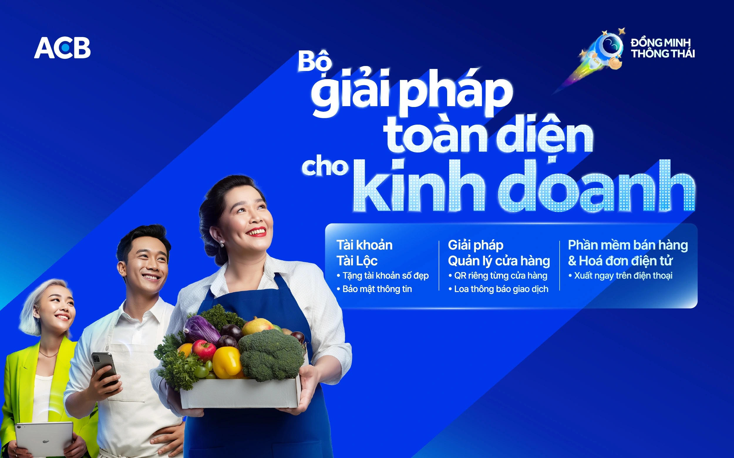 ACB: Giải pháp số hóa toàn diện cho hộ kinh doanh thích ứng giai đoạn mới