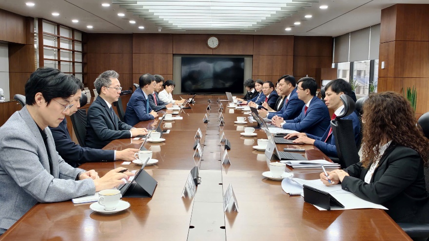 Hội đàm cấp cao giữa Agribank và Shinhan Bank tại Seoul