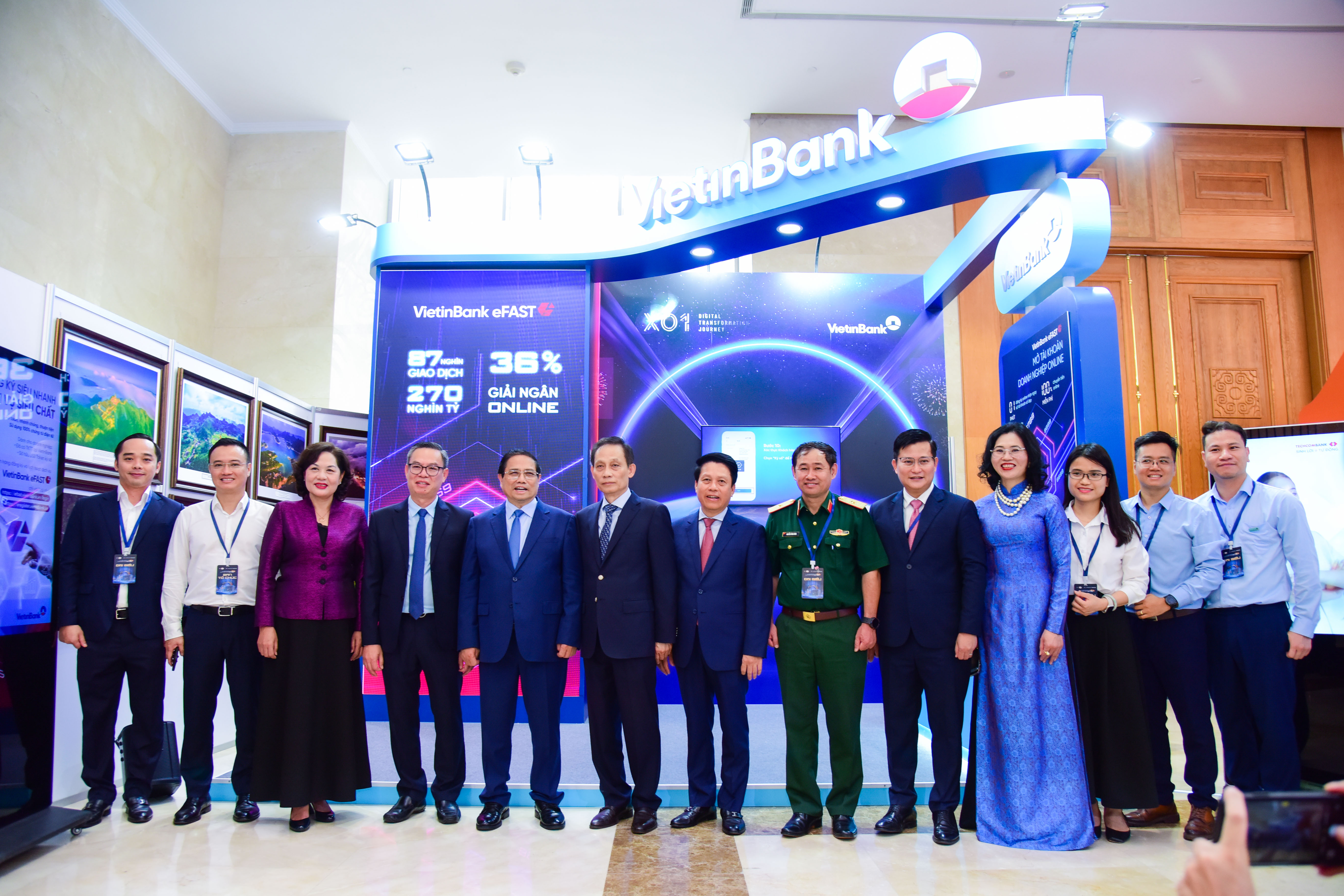VietinBank tham gia sự kiện Chuyển đổi số Ngành Ngân hàng năm 2025 chủ đề “Hệ sinh thái số thông minh trong kỷ nguyên mới”