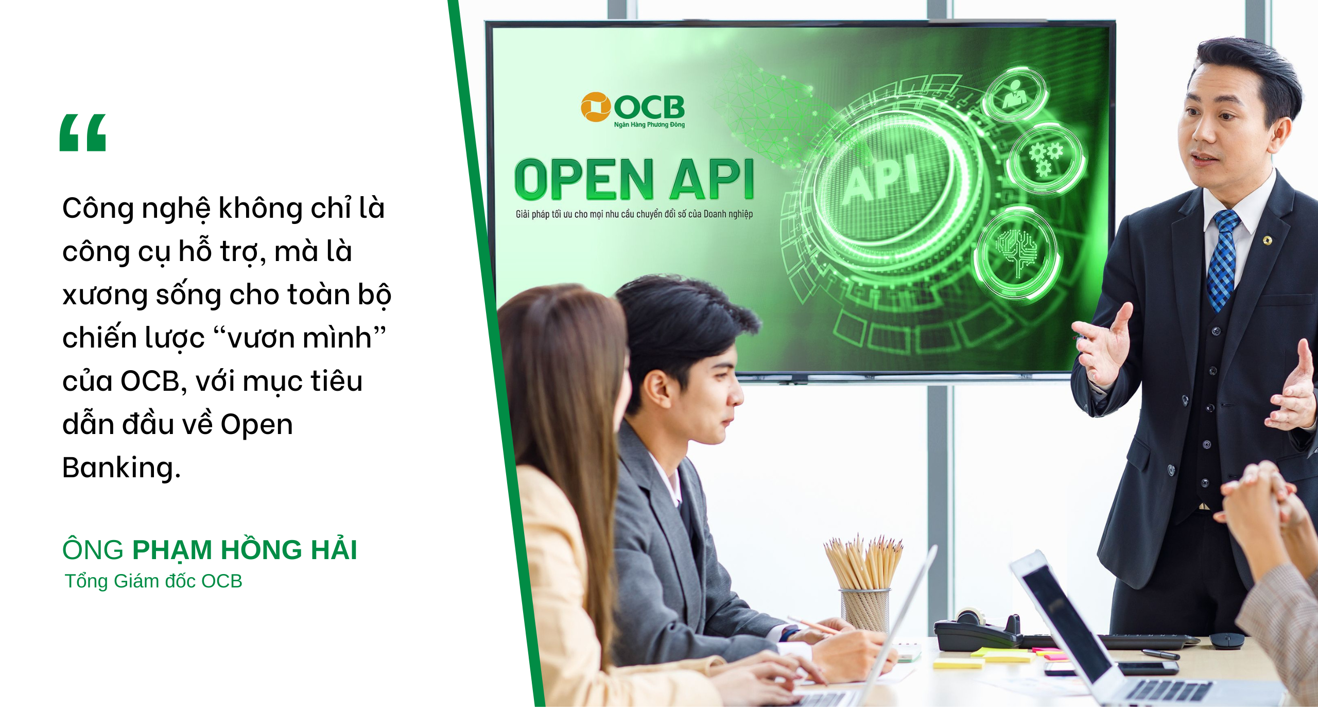 OCB trong Kỷ nguyên vươn mình: Đòn bẩy từ công nghệ, dẫn đầu phát triển bền vững
