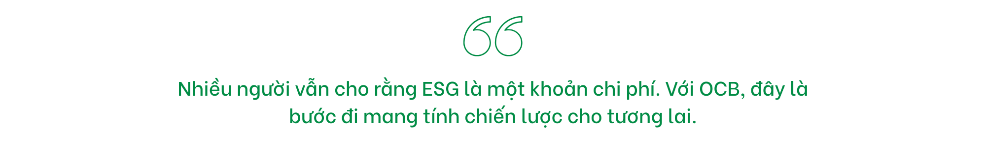 OCB trong Kỷ nguyên vươn mình: Đòn bẩy từ công nghệ, dẫn đầu phát triển bền vững