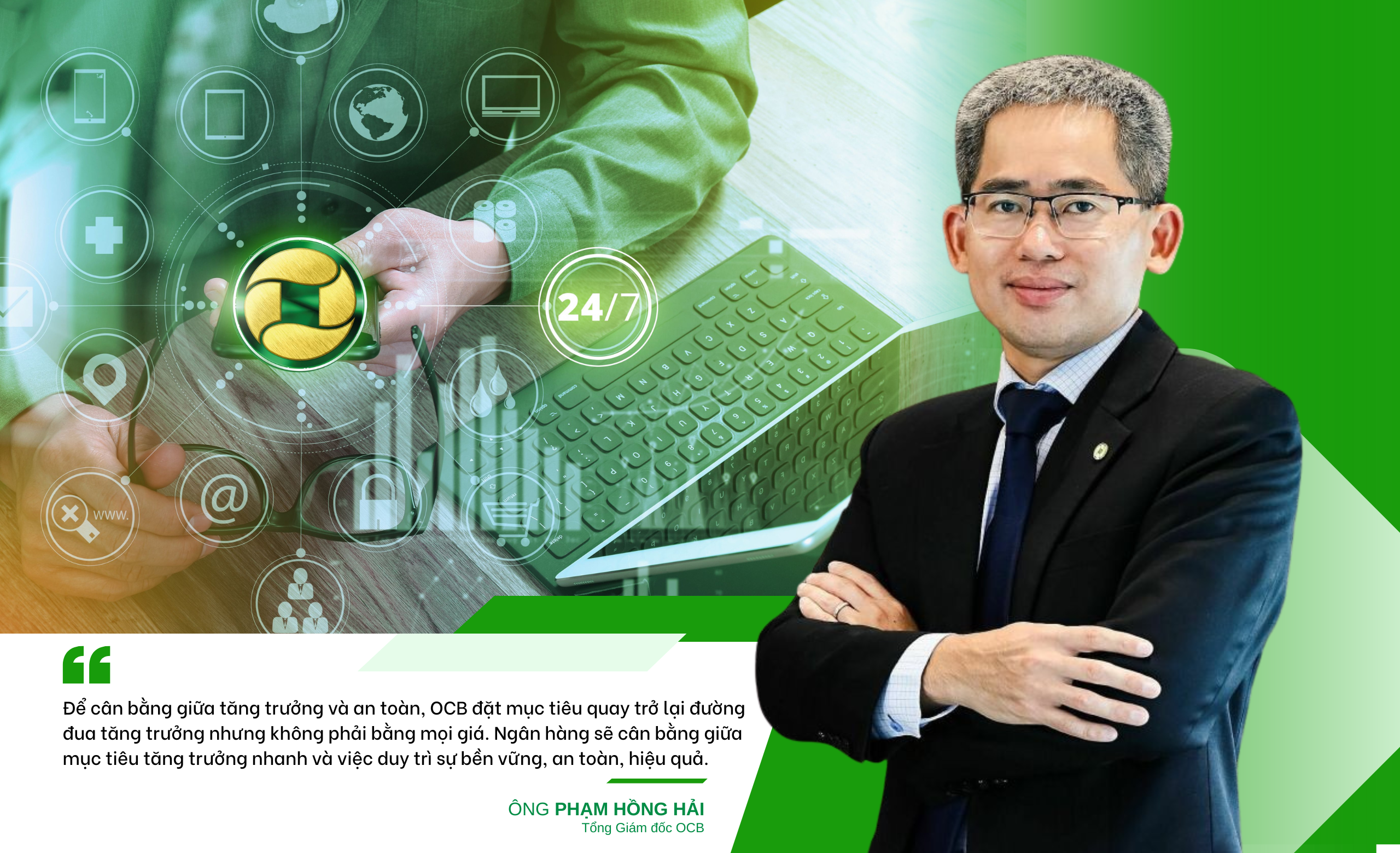 OCB trong Kỷ nguyên vươn mình: Đòn bẩy từ công nghệ, dẫn đầu phát triển bền vững
