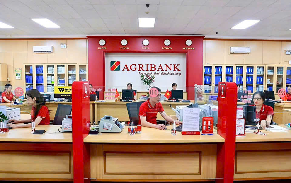 Các thí sinh tại Agribank Chi nhánh Ninh Bình nghiêm túc tham gia Hội thi