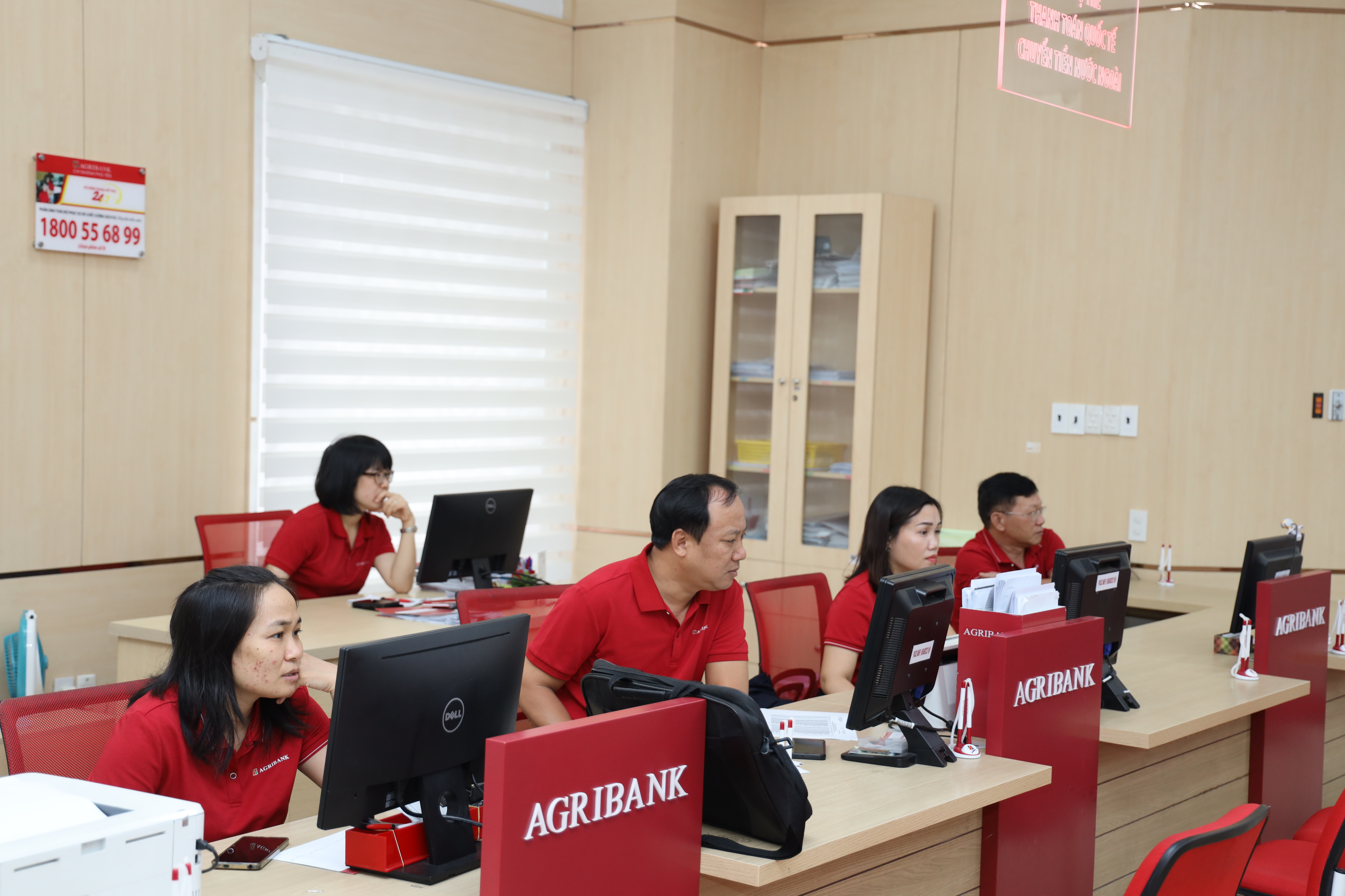 Thí sinh tham gia Hội thi tại Agribank Chi nhánh Phú Yên