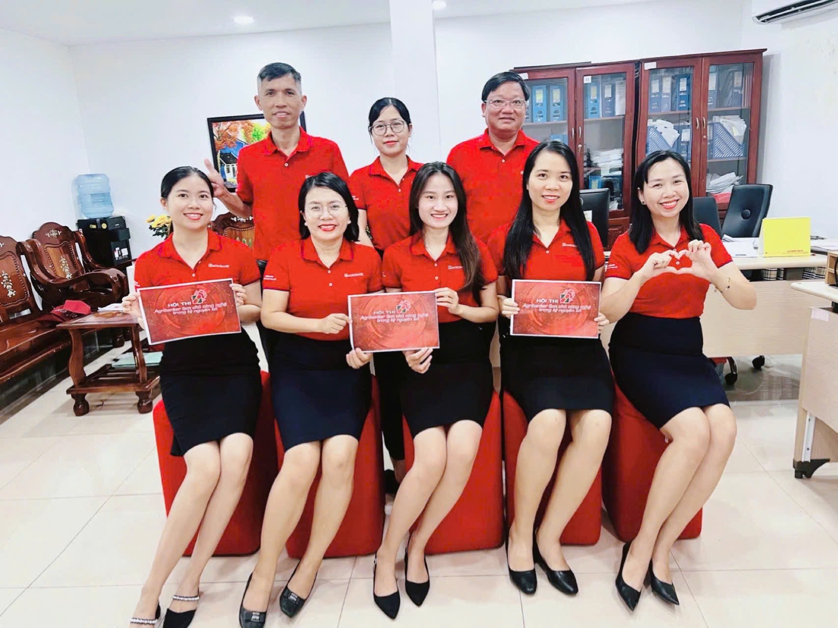 Hội thi nhận được sự hưởng ứng tích cực của đông đảo cán bộ Agribank Chi nhánh Nhà Bè