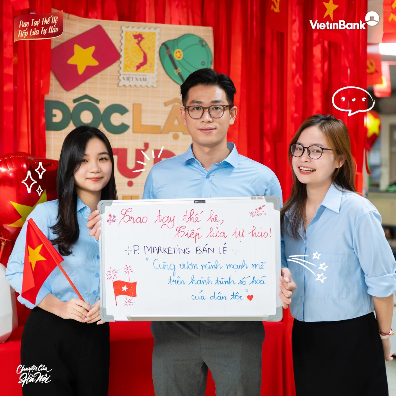 VietinBank triển khai chiến dịch “Trao tay thế hệ – Tiếp lửa tự hào”