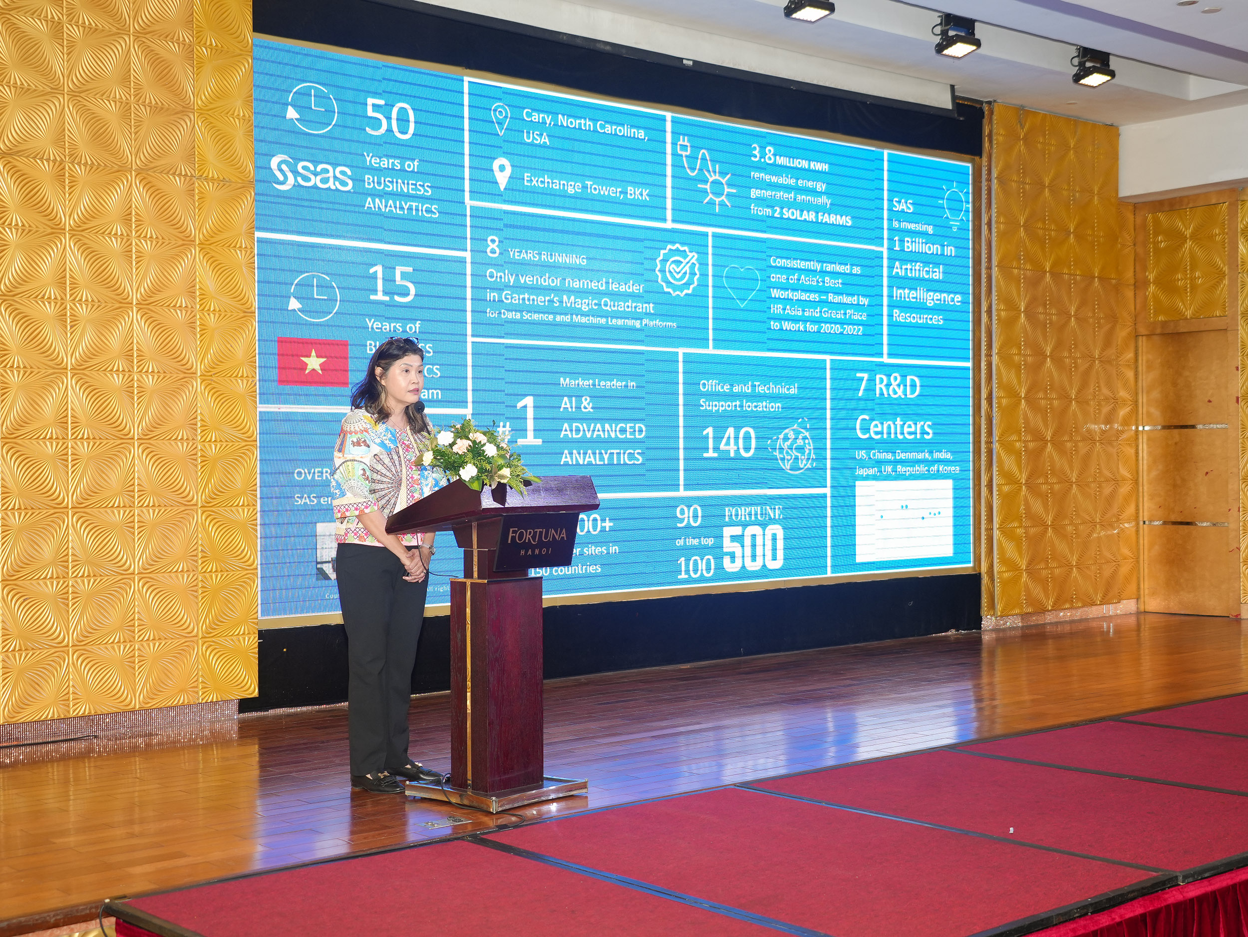 Bà Geraldine Goh, Giám đốc cấp cao của SAS