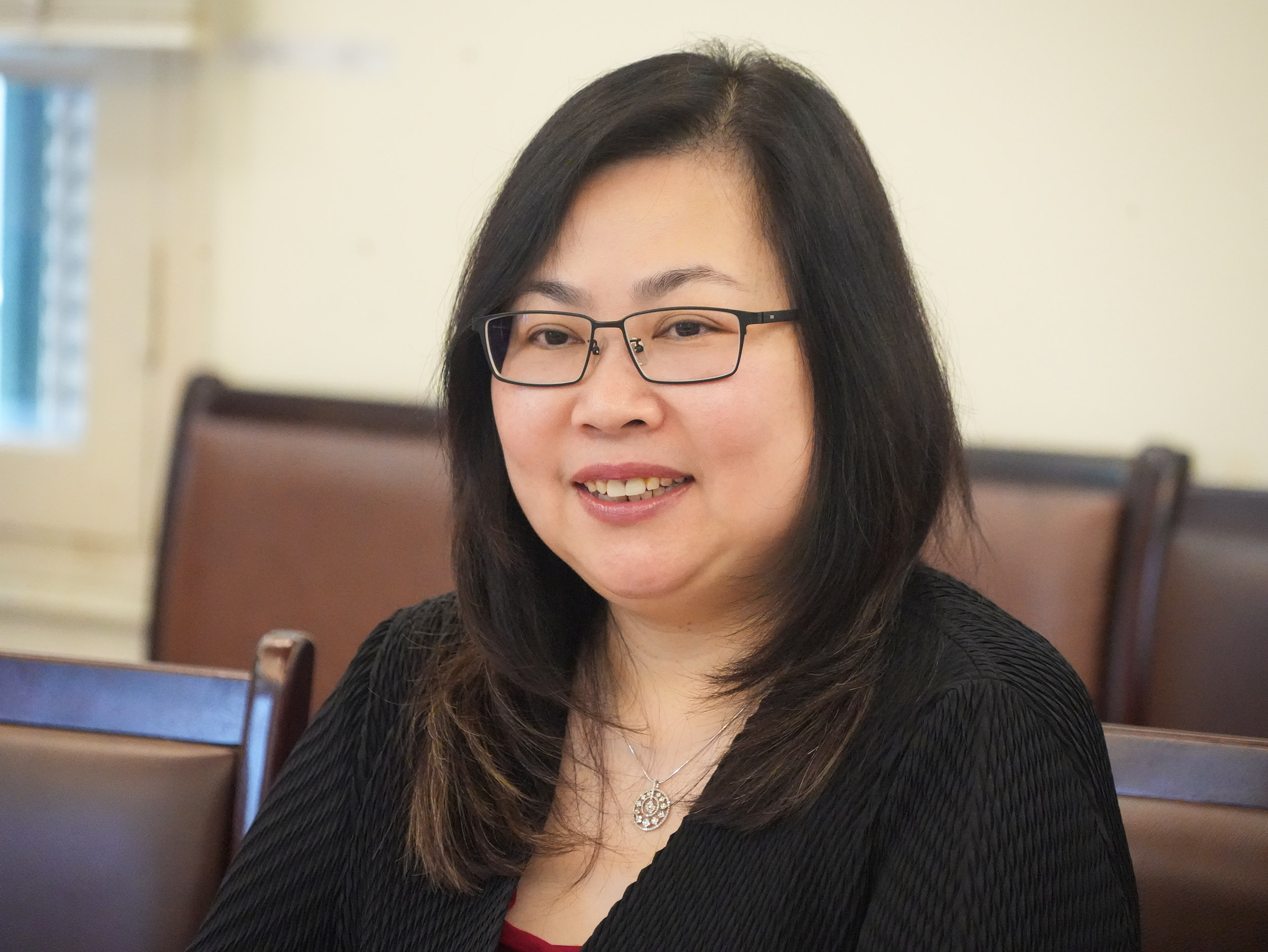 Bà Boey Wong, Giám đốc điều hành Hiệp hội Ngân hàng Hồng Kông
