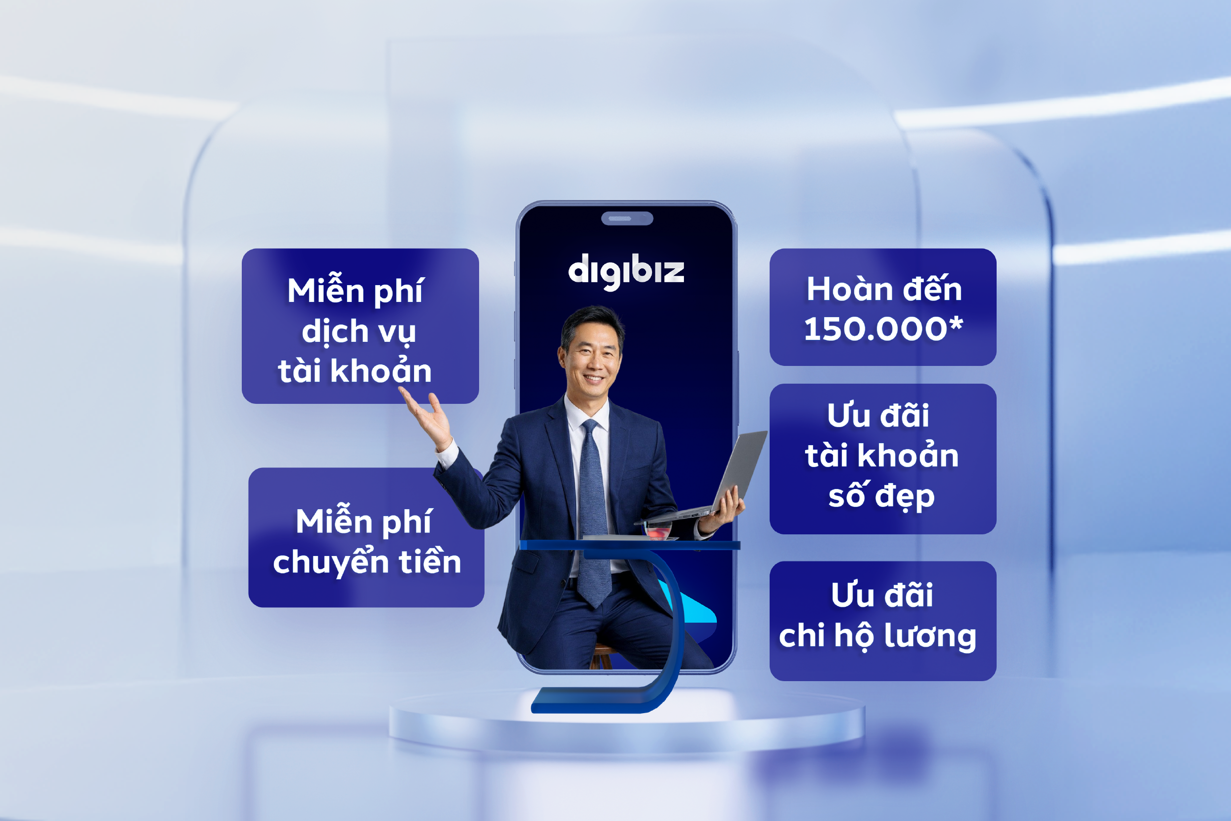 Mở mới tài khoản doanh nghiệp – Nhận ưu đãi đặc quyền cùng BVBank