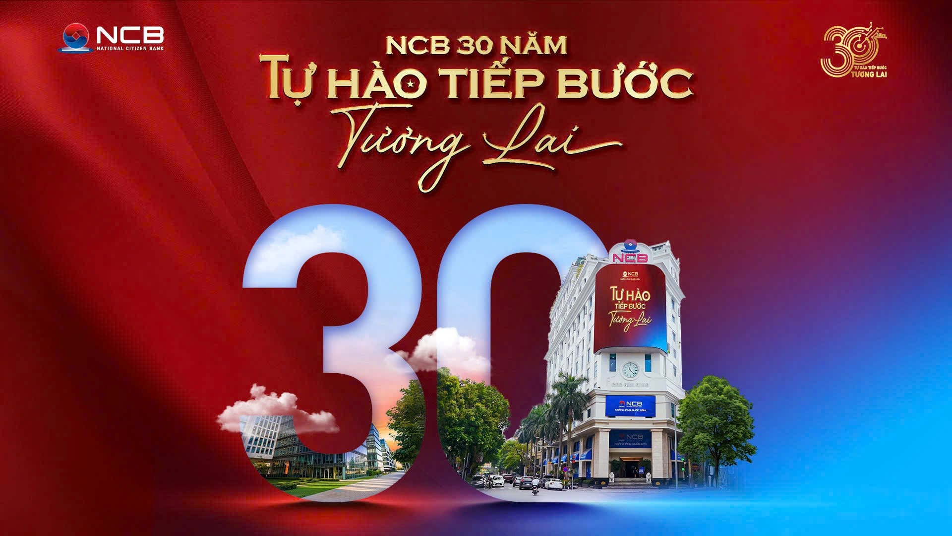 MV và thẻ Tự hào là 2 dấu ấn đặc biệt kỷ niệm 30 năm thành lập NCB.