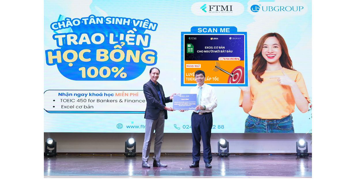 UB Group đồng hành cùng thế hệ trẻ: Trao hàng nghìn suất học bổng, tiếp sức tri thức và khát vọng sinh viên Việt Nam