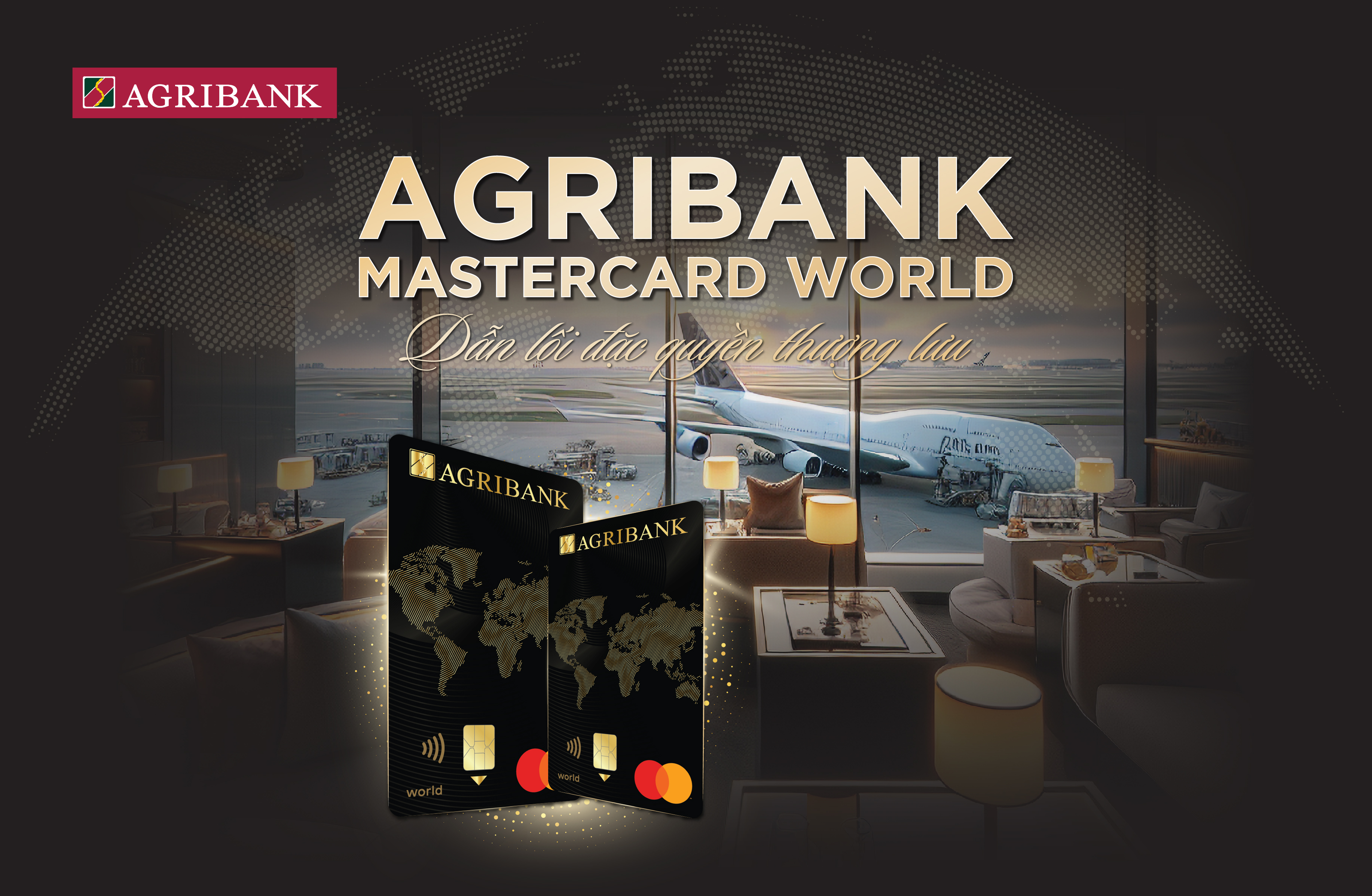 Agribank ra mắt thẻ tín dụng hạng kim cương cao cấp Mastercard World