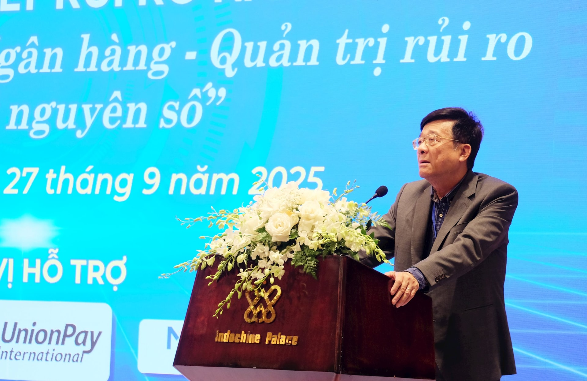 Ông Nguyễn Quốc Hùng - Phó Chủ tịch kiêm Tổng Thư ký Hiệp hội Ngân hàng Việt Nam. Ảnh: Song Anh