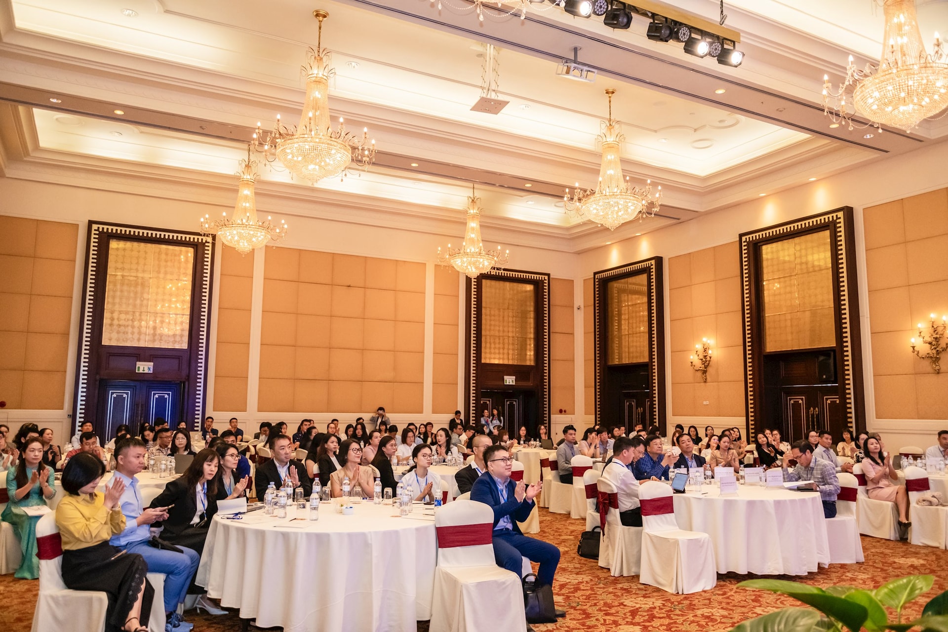 Chương trình thu hút sự quan tâm theo dõi của đông đảo đại diện các tổ chức hội viên. Ảnh: Thiên Bảo