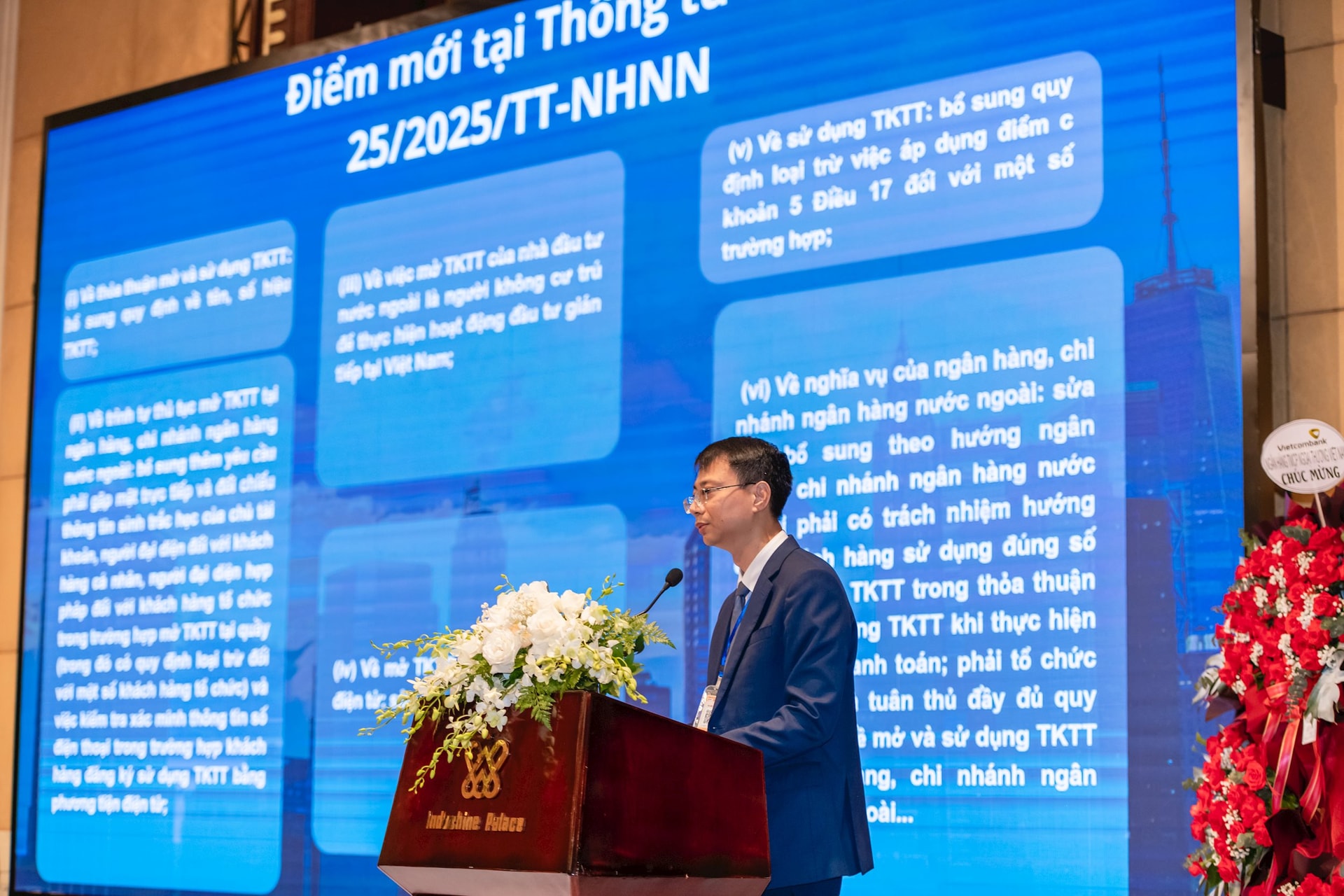 Ông Lê Anh Dũng - Phó Vụ trưởng Vụ Thanh toán Ngân hàng Nhà nước. Ảnh: Thiên Bảo