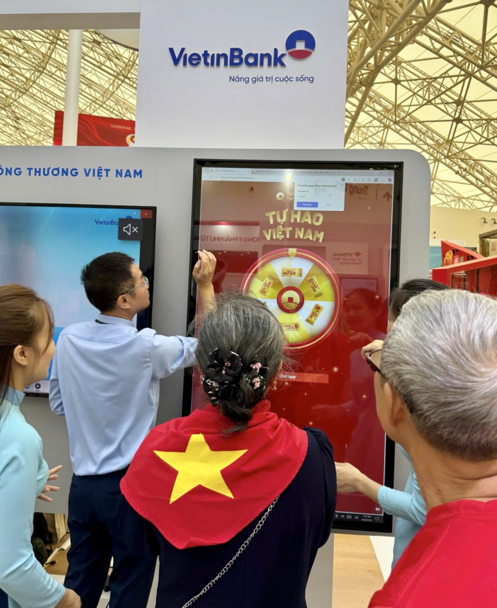 Mini game “Tự hào Việt Nam” với những voucher giá trị thu hút nhiều khách hàng quan tâm