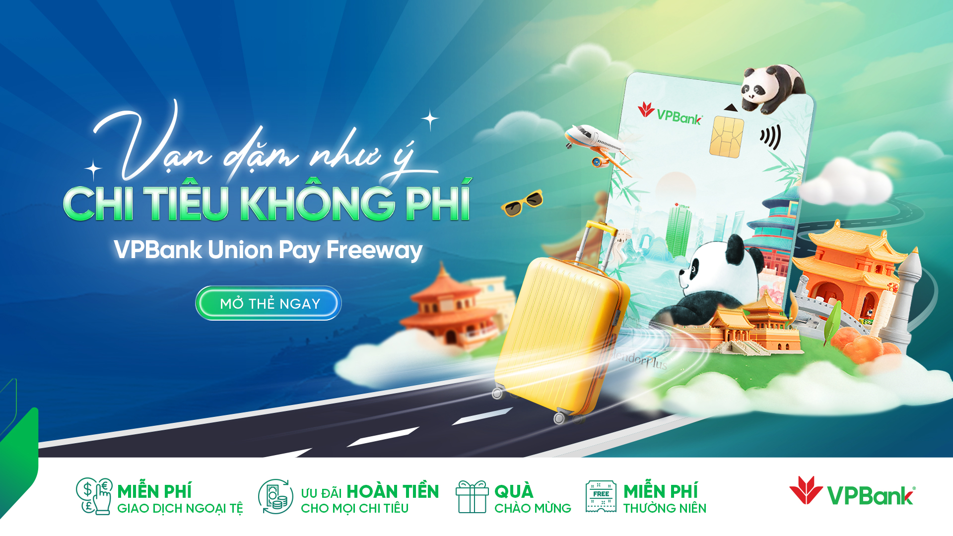VPBank ra mắt thẻ tín dụng với nhiều tính năng dành riêng cho khách đi du lịch Trung Quốc
