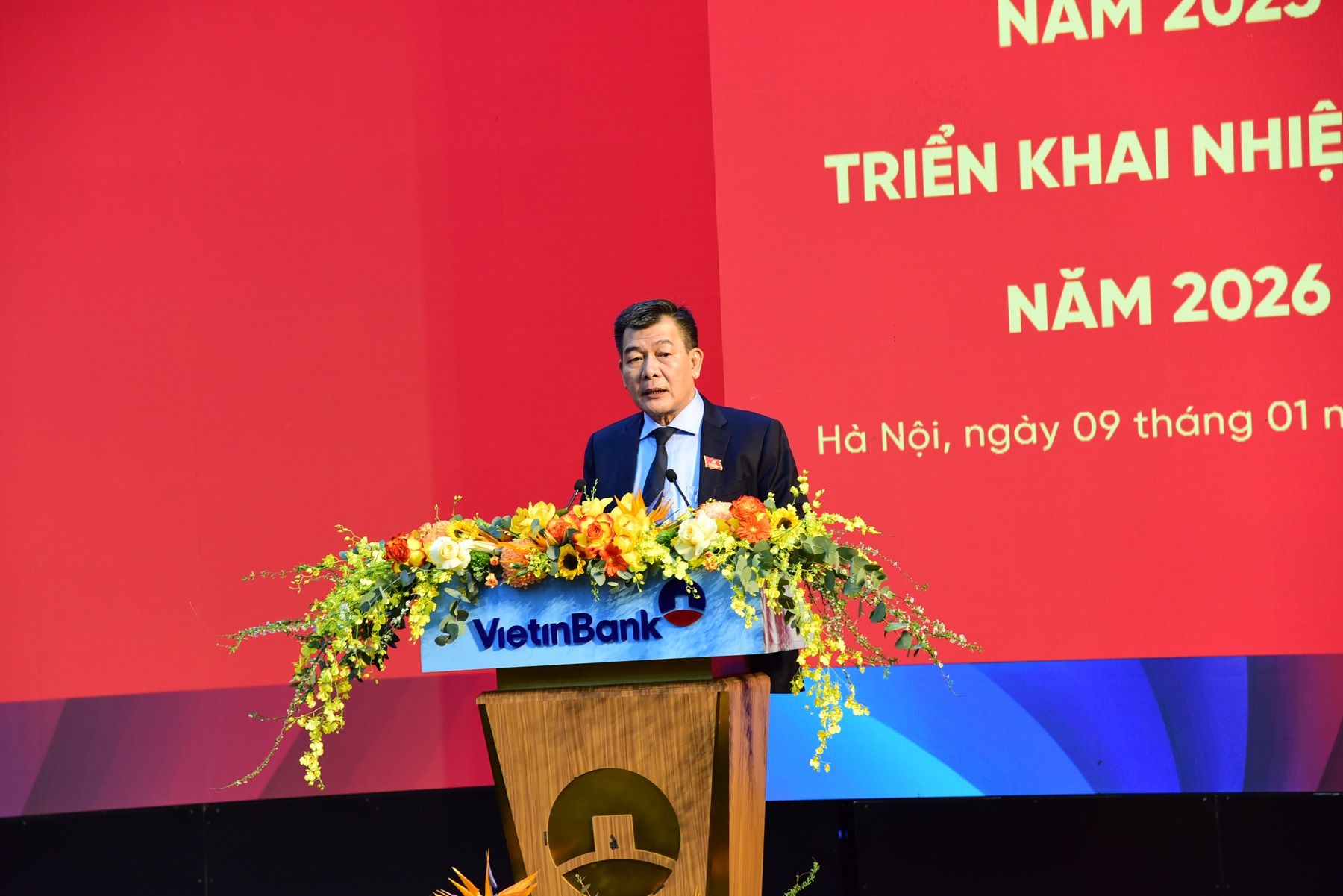 Đồng chí Nguyễn Đức Phong - Phó Bí thư Đảng ủy Chính phủ phát biểu tại Hội nghị - Ảnh: XN