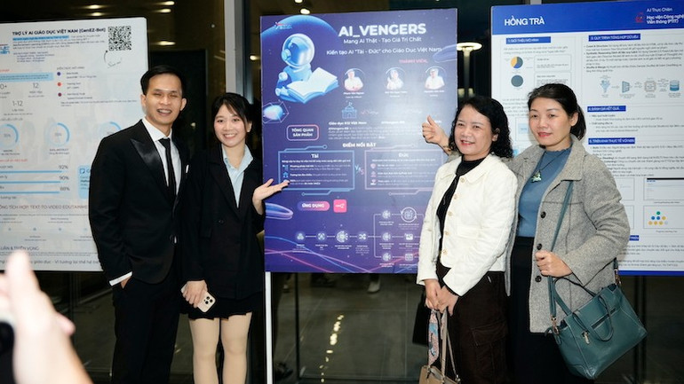 Cuộc thi góp phần kết nối giảng đường với doanh nghiệp, cộng đồng khởi nghiệp, đồng thời lan tỏa tinh thần sáng tạo. (Ảnh: DUY MẠNH)