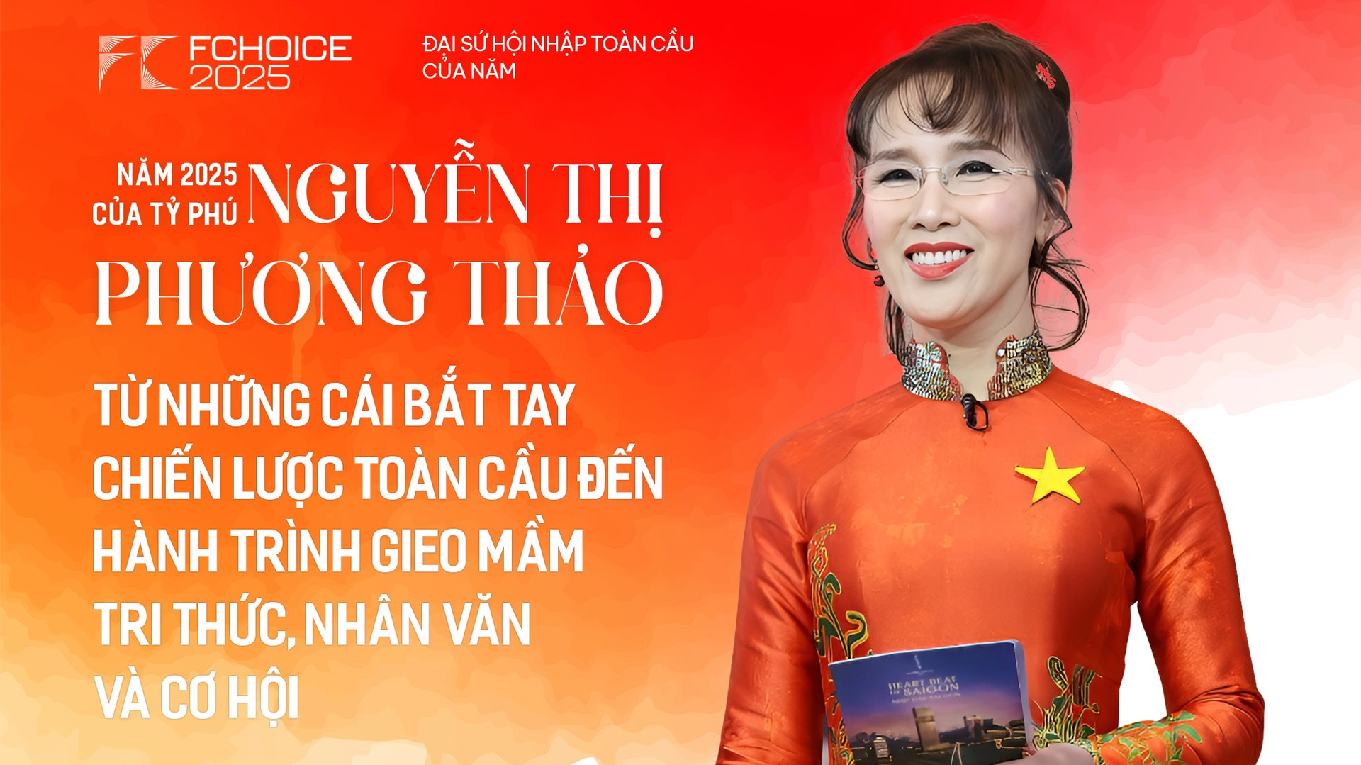Năm 2025 của tỷ phú Nguyễn Thị Phương Thảo: Từ những cái bắt tay chiến lược toàn cầu đến hành trình gieo mầm tri thức, nhân văn và cơ hội