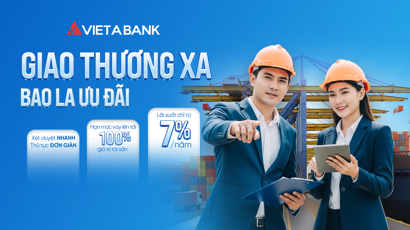 VietABank triển khai ưu đãi hỗ trợ doanh nghiệp xuất nhập khẩu