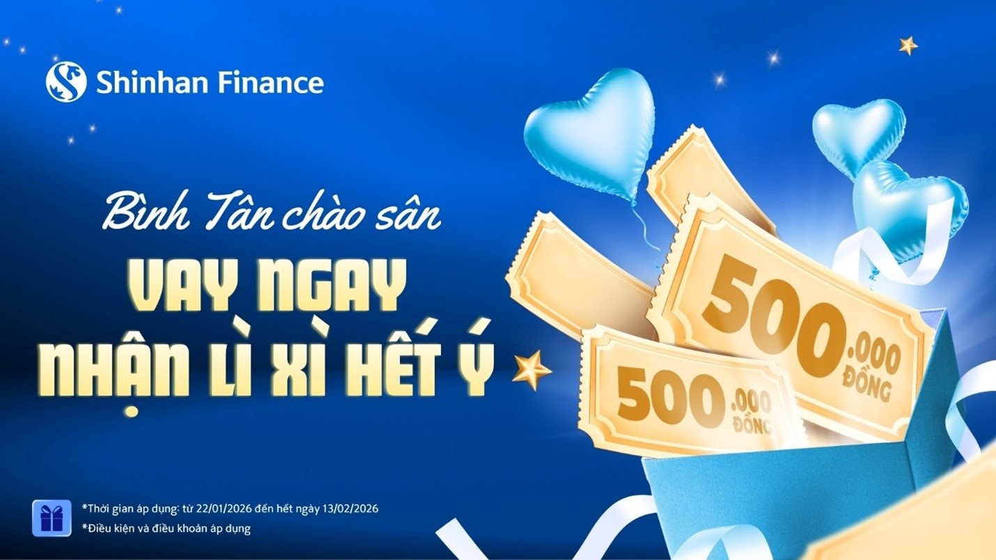 Shinhan Finance khai trương Điểm Giới thiệu Dịch vụ Bình Tân