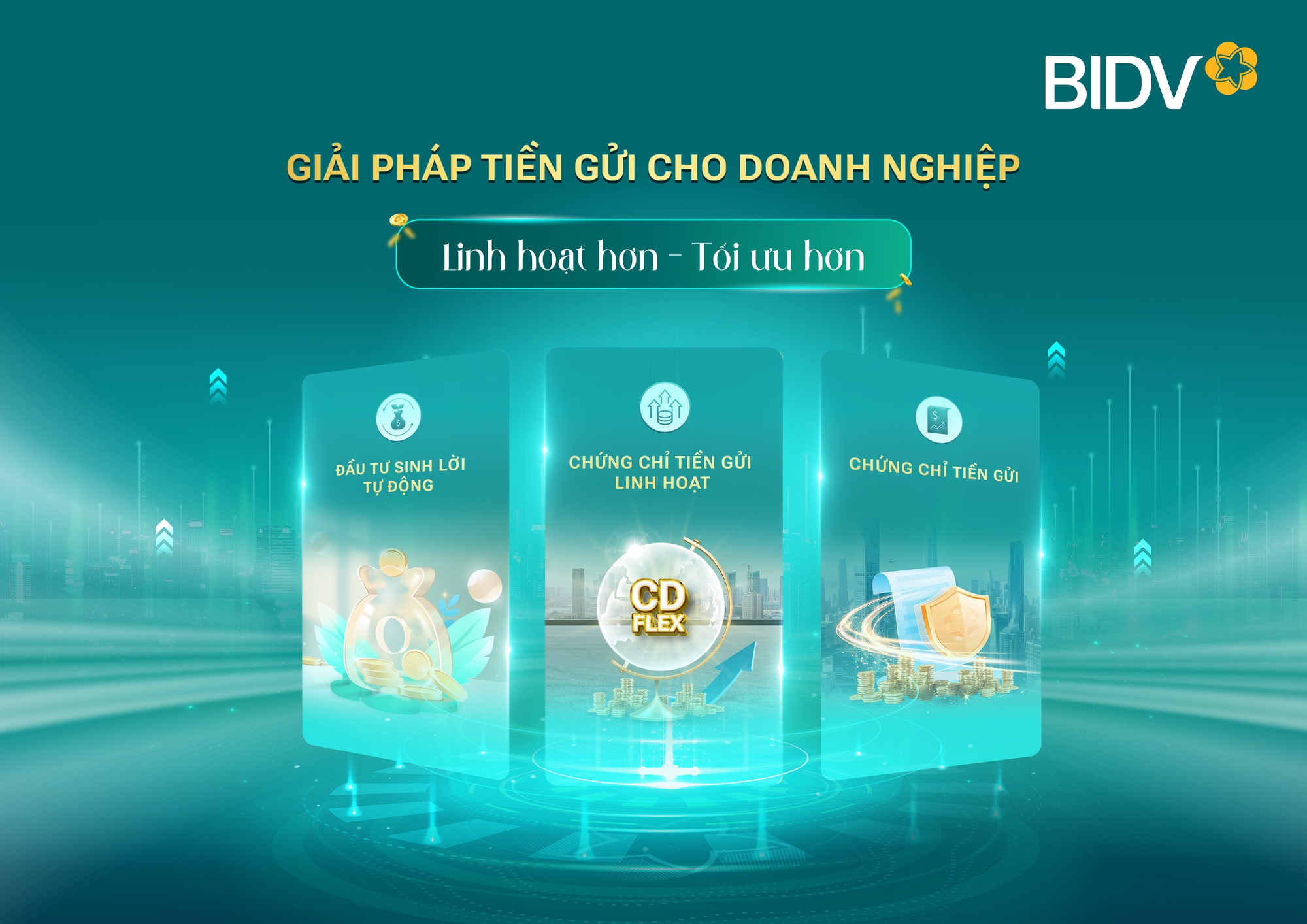 BIDV: Bộ ba giải pháp thúc đẩy hiệu quả dòng tiền trong nền kinh tế