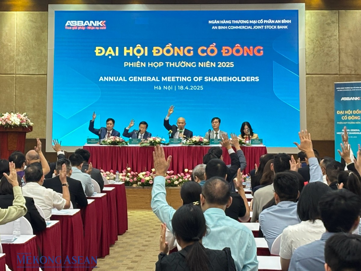 ĐHĐCĐ thường niên ABBank năm 2025. Ảnh: Mekong ASEAN