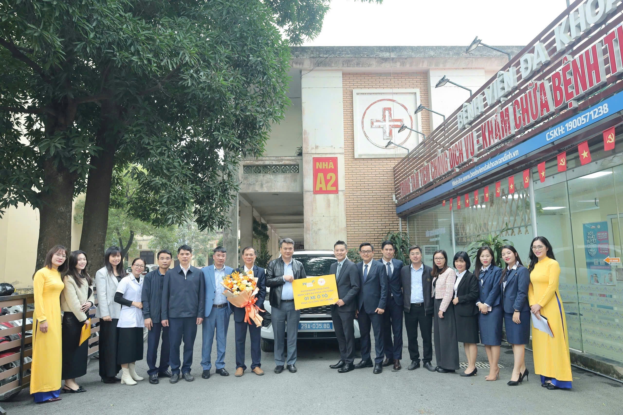 Bệnh viện Đa khoa Vân Đình có thêm phương tiện phục vụ công tác chuyên môn