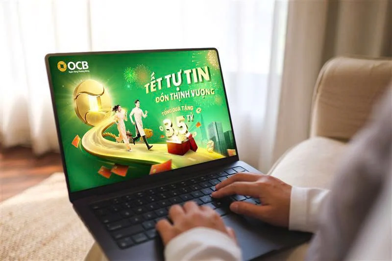 Từ trải nghiệm số đến giao dịch tại quầy, mỗi hoạt động đều mang đến cơ hội nhận lộc xuân ngay trong dịp đầu năm mới