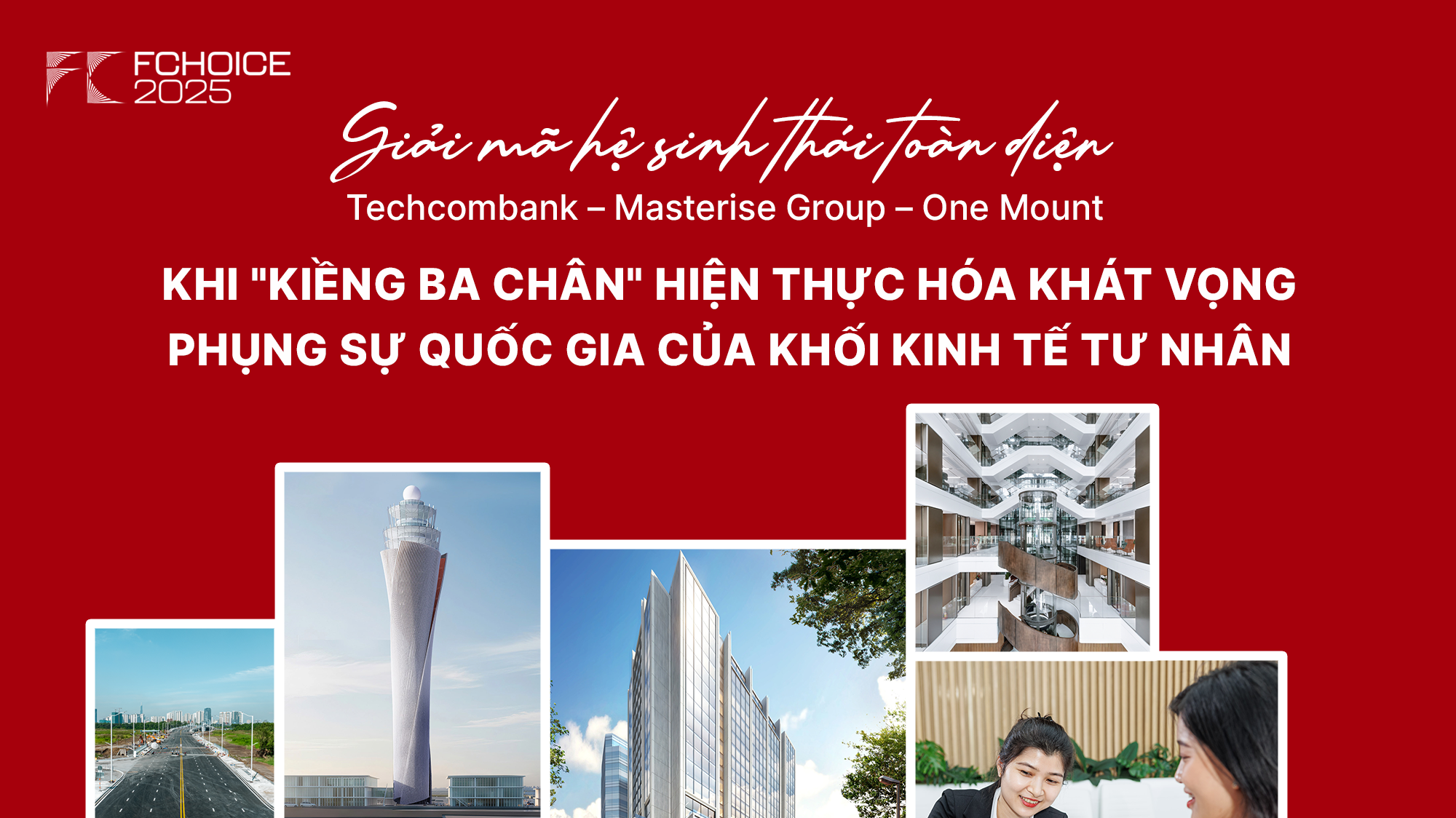 Giải mã hệ sinh thái toàn diện Techcombank – Masterise Group – One Mount: Khi 