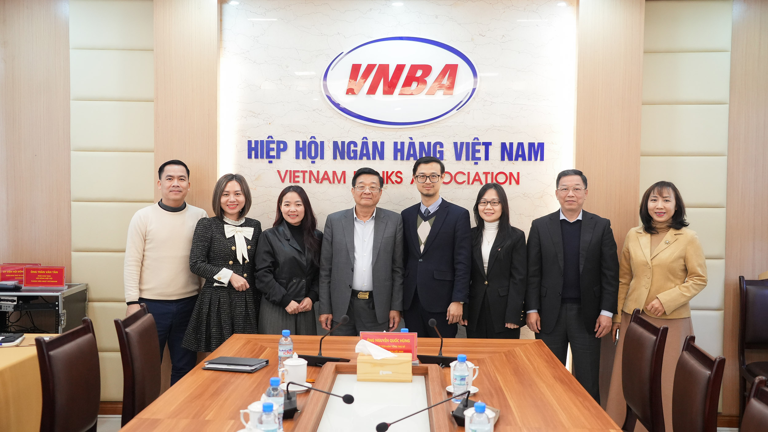 Lãnh đạo VNBA làm việc với lãnh đạo ACCA