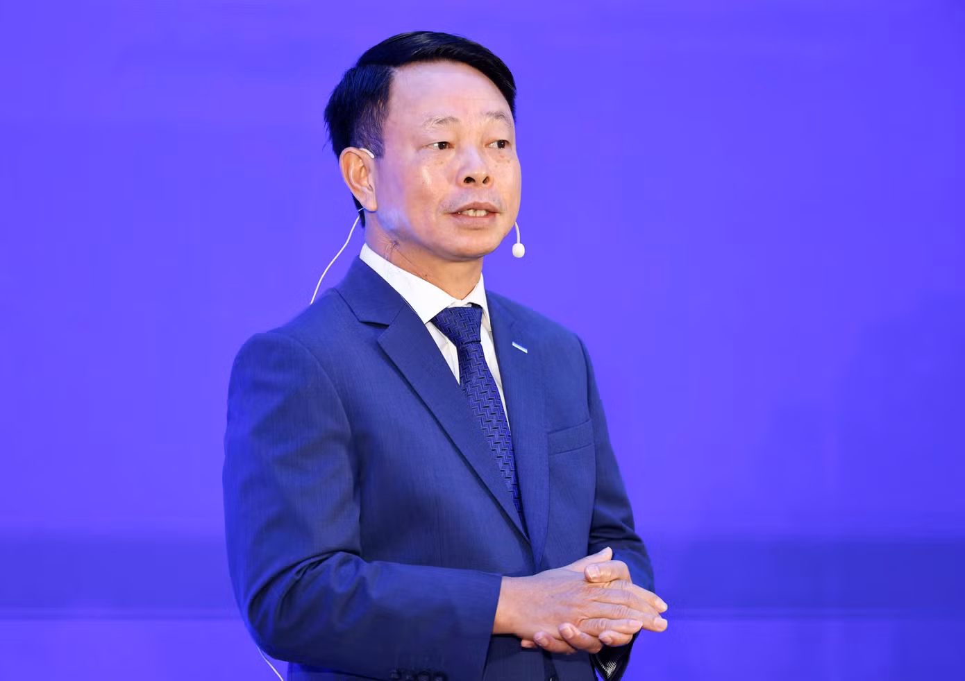 Ông Phùng Công Sưởng - Tổng Biên tập Báo Tiền Phong, đồng Trưởng Ban tổ chức Ngày Thanh toán số Việt Nam 2026. Ảnh: Dương Triều.