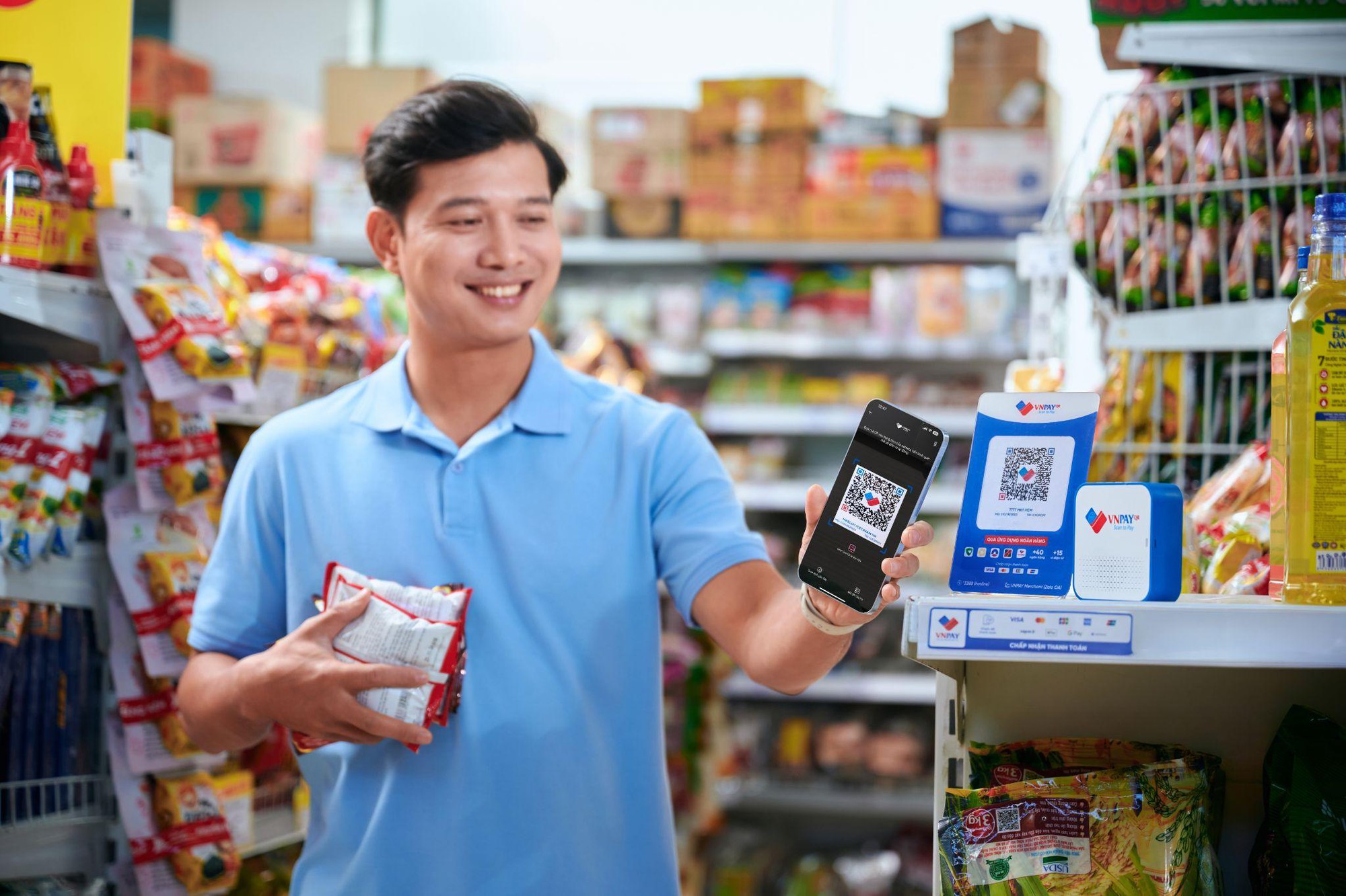 Chi tiêu cuối năm thuận tiện với nguồn tiền tín dụng không cần thẻ vật lý cùng VNPAY-QR